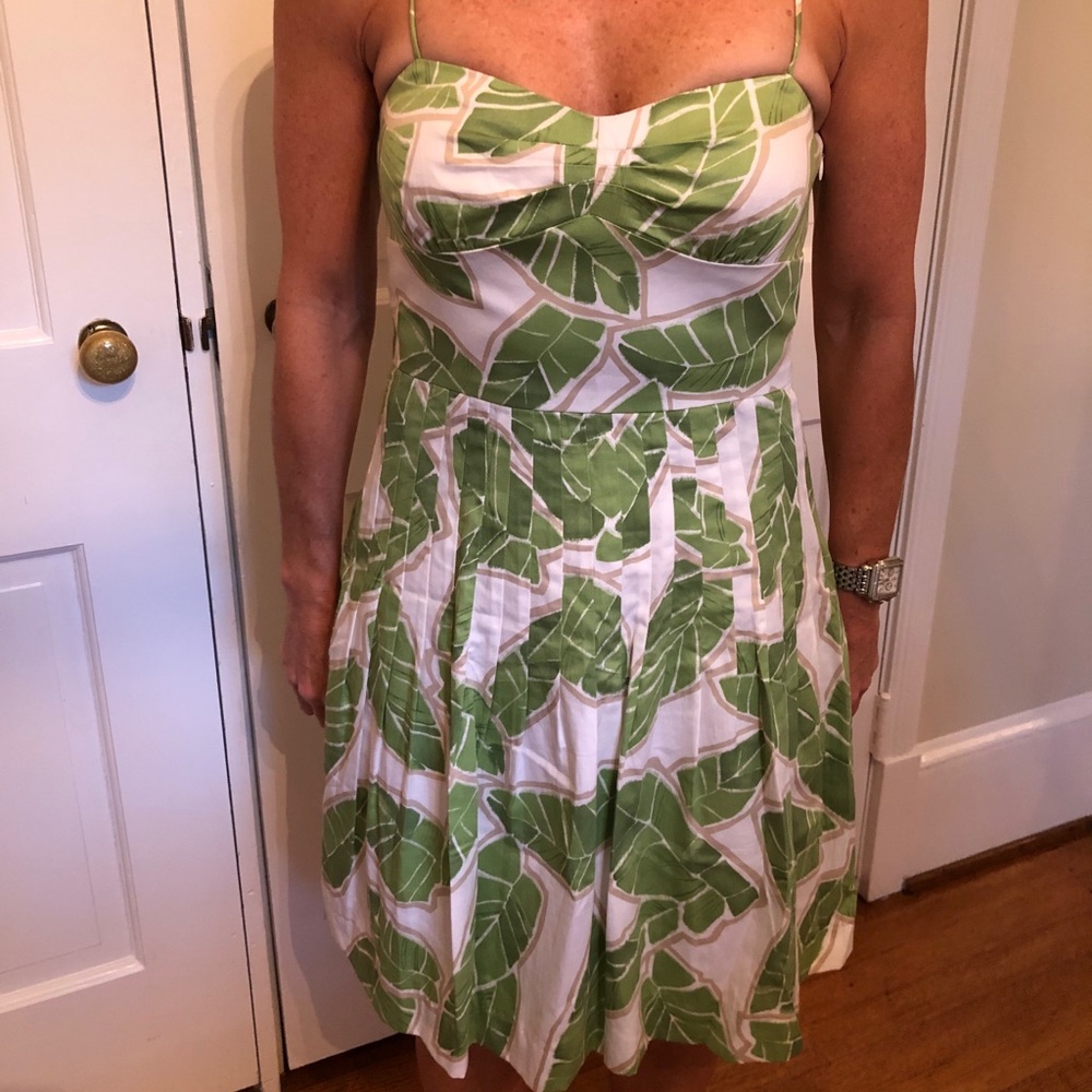 Palm leaf sundress